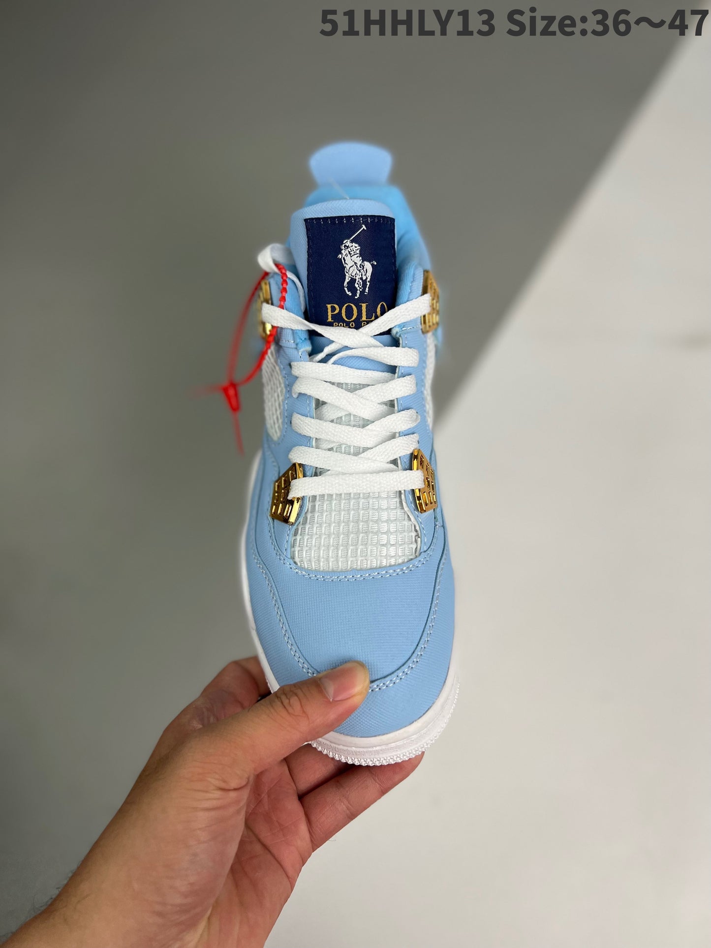 Nike Air Jordan 4 X Polo “Candy Blue”