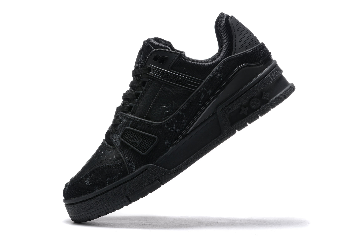 Louis Vuitton Trainer Sneaker Triple Black