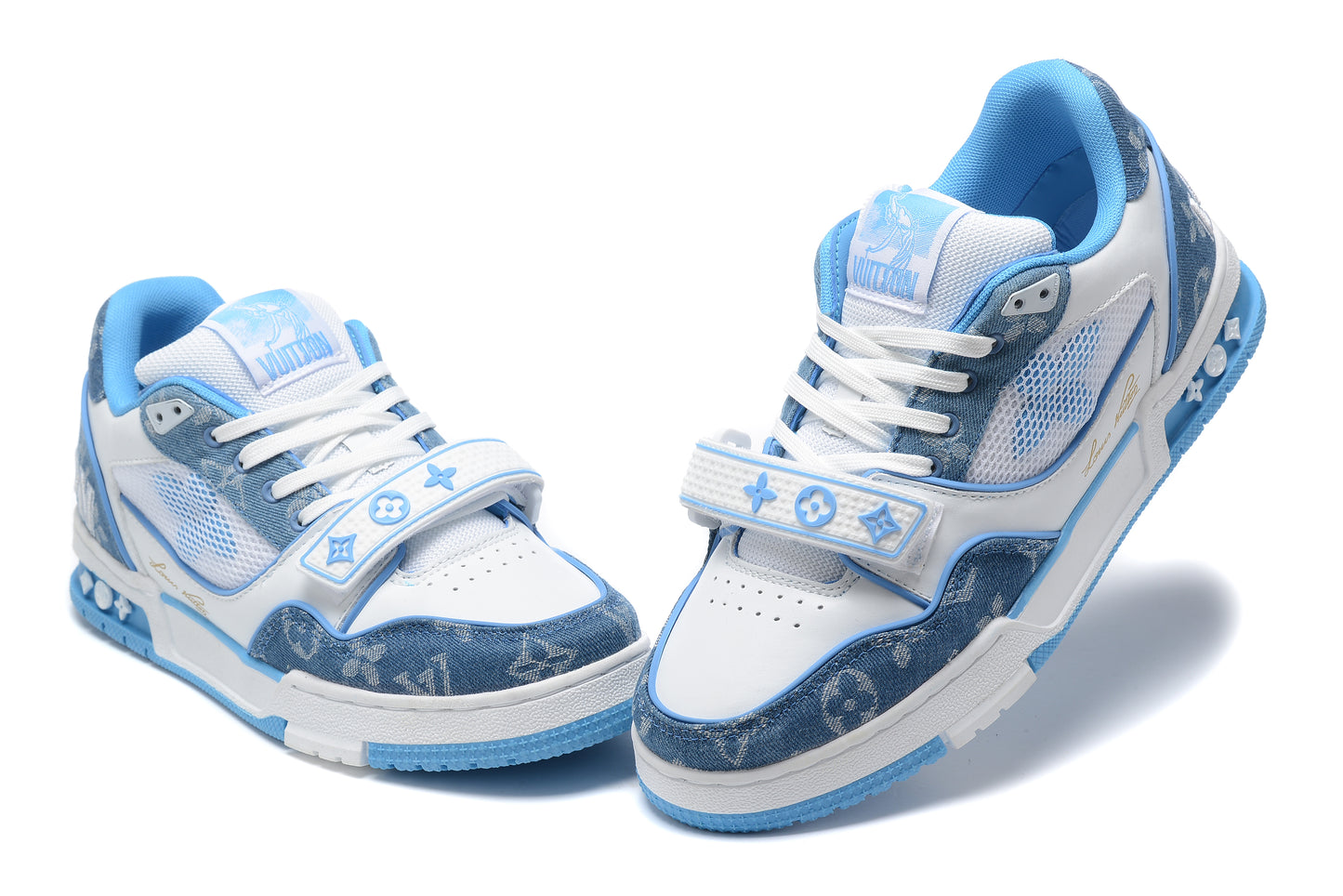 Louis Vuitton Trainer Sneaker 2 Baby Blue