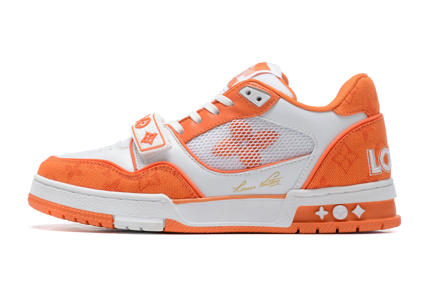 Louis Vuitton Trainer Sneaker 2 Orange